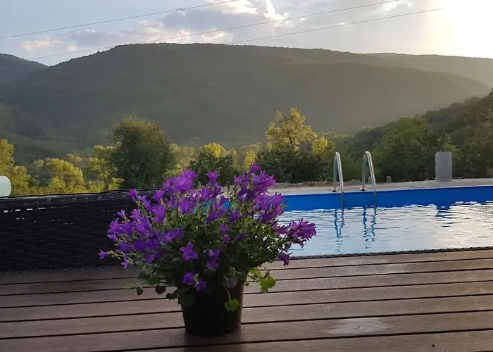 Prázdninový dům с басейн и джакузи